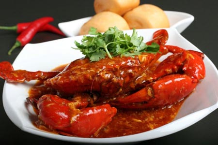 Cua sốt cay Chili crab