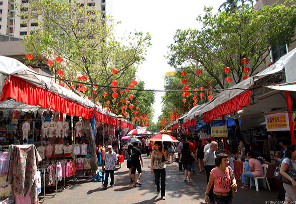 Địa điểm mua sắm ở Singapore bugis street shopping centre