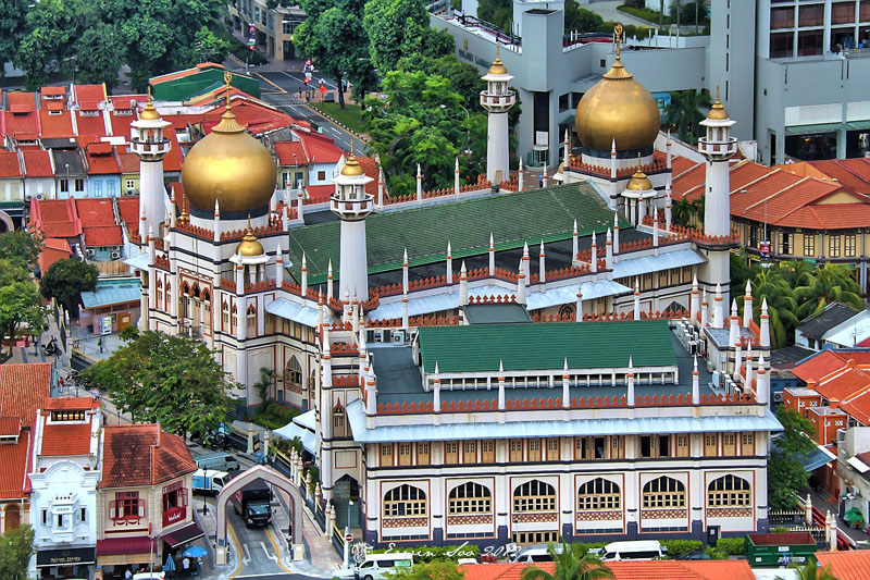 Sultan Mosque ở Kampong Glam