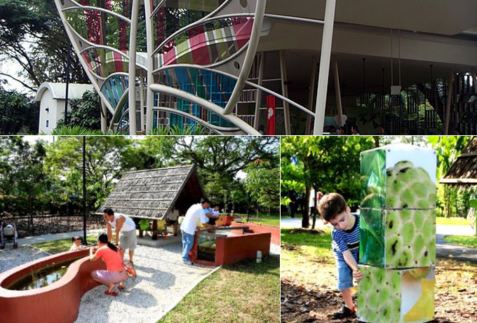 Vườn bách thảo Singapore child garden