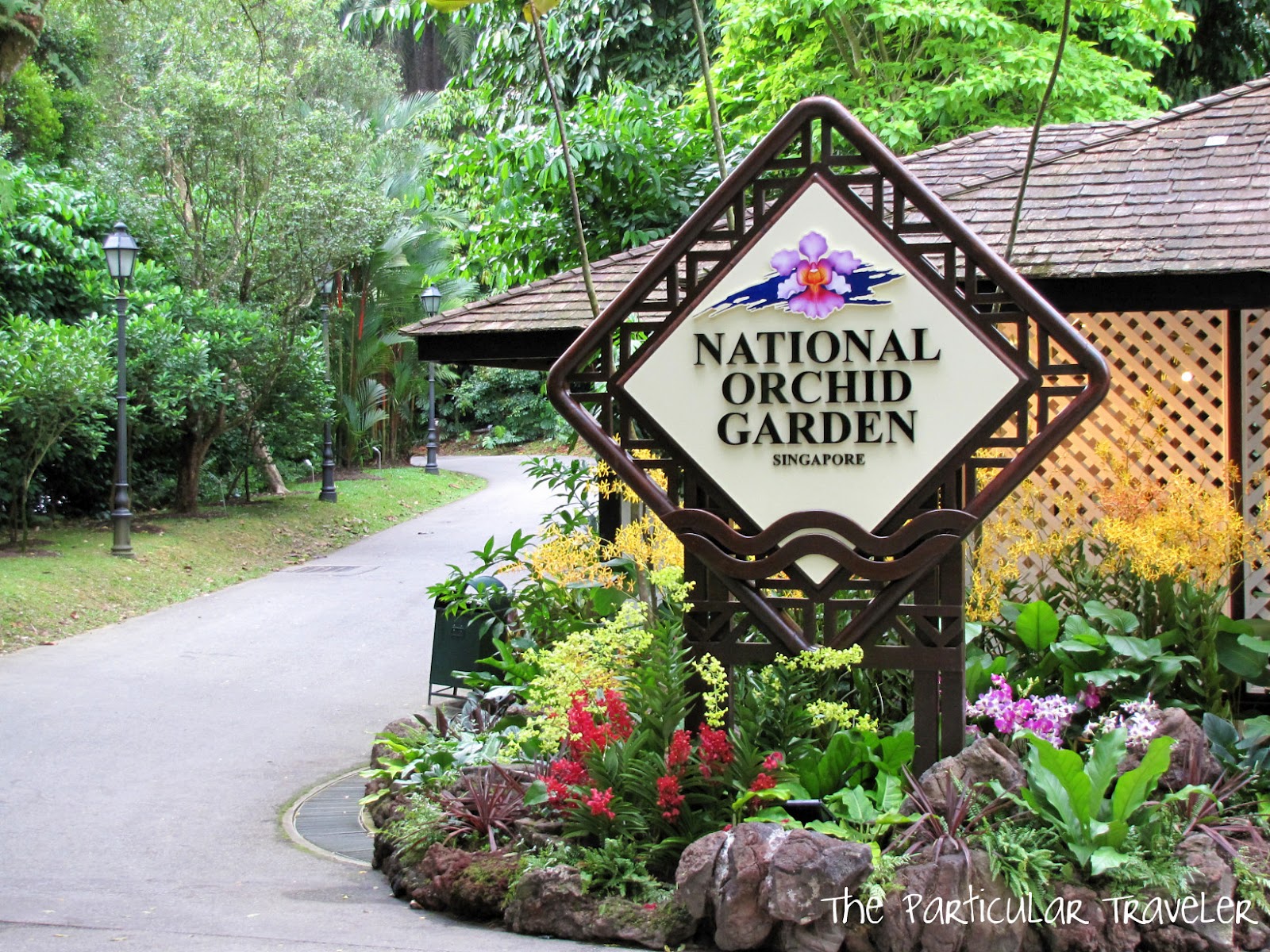 Vườn bách thảo Singapore orchid garden